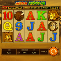 Rabona - Mega Moolah Slot Game - Microgaming